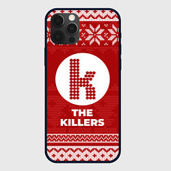 Чехол iPhone 12 Pro Новогодний The Killers