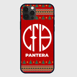 Чехол iPhone 12 Pro Pantera new year