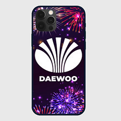 Чехол для iPhone 12 Pro Праздничный Daewoo, цвет: 3D-черный