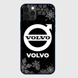 Чехол iPhone 12 Pro Снежный Volvo