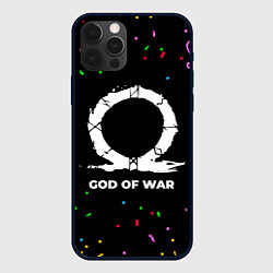 Чехол iPhone 12 Pro God of War конфети