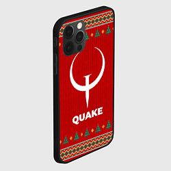 Чехол для iPhone 12 Pro Quake new year, цвет: 3D-черный — фото 2