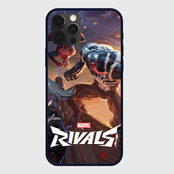 Чехол iPhone 12 Pro Персонажи Marvel rivals