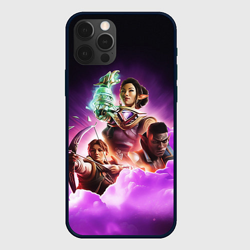Чехол iPhone 12 Pro Poster Dragon age / 3D-Черный – фото 1