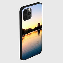 Чехол для iPhone 12 Pro Шкиперская гавань в Санкт-Петербурге, цвет: 3D-черный — фото 2