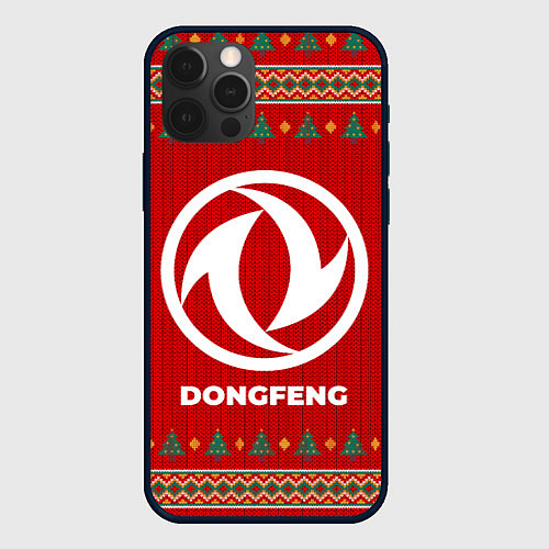 Чехол iPhone 12 Pro Dongfeng new year / 3D-Черный – фото 1