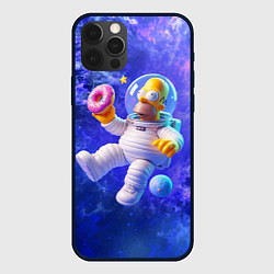 Чехол iPhone 12 Pro Homer Simpson is a brave astronaut