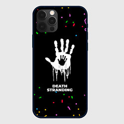 Чехол iPhone 12 Pro Death Stranding конфети