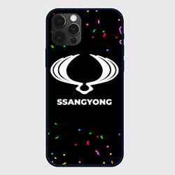 Чехол iPhone 12 Pro SsangYong конфети