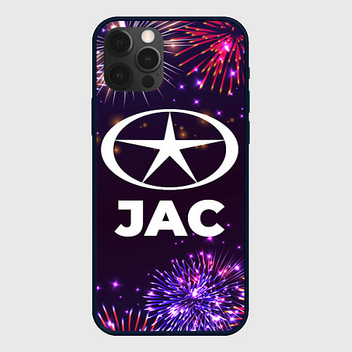 Чехол iPhone 12 Pro Праздничный JAC / 3D-Черный – фото 1