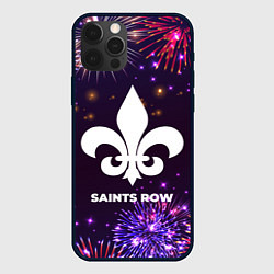 Чехол iPhone 12 Pro Праздничный Saints Row