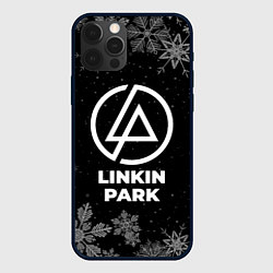 Чехол для iPhone 12 Pro Снежный Linkin Park, цвет: 3D-черный