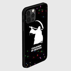 Чехол для iPhone 12 Pro Children of Bodom конфети, цвет: 3D-черный — фото 2