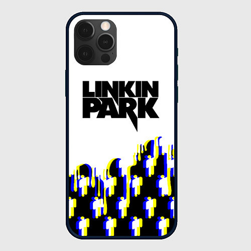 Чехол iPhone 12 Pro Linkin park human / 3D-Черный – фото 1