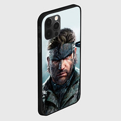 Чехол для iPhone 12 Pro Snake Solid - metal gear, цвет: 3D-черный — фото 2