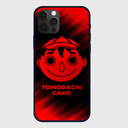 Чехол iPhone 12 Pro Tomodachi Game - red gradient