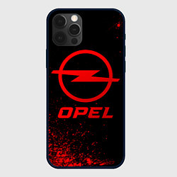 Чехол iPhone 12 Pro Opel - red gradient