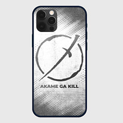 Чехол iPhone 12 Pro Akame ga Kill - white gradient