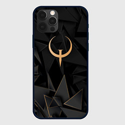 Чехол iPhone 12 Pro Quake golden poly