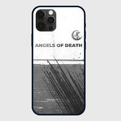 Чехол iPhone 12 Pro Angels of Death - white gradient посередине