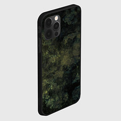 Чехол для iPhone 12 Pro Абстракция - in military style, цвет: 3D-черный — фото 2