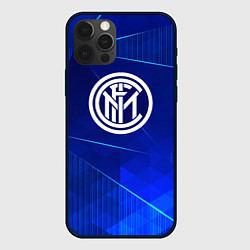 Чехол iPhone 12 Pro Inter blue poly