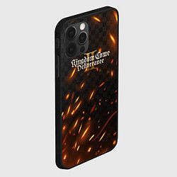 Чехол для iPhone 12 Pro Kingdom Come Deliverance 2 искры огня, цвет: 3D-черный — фото 2