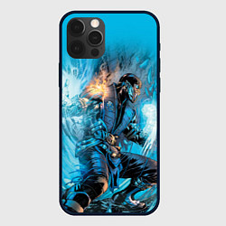 Чехол iPhone 12 Pro Mortal Kombat - Sub-Zero