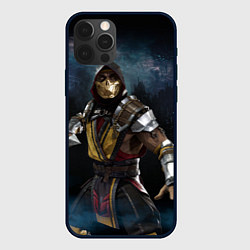 Чехол iPhone 12 Pro Mortal Kombat - Скорпион
