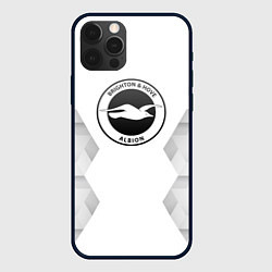 Чехол iPhone 12 Pro Brighton white poly