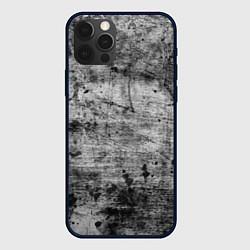 Чехол iPhone 12 Pro Абстракция - white grunge