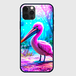 Чехол iPhone 12 Pro Пеликан в сказачном лесу