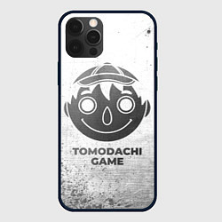 Чехол iPhone 12 Pro Tomodachi Game - white gradient