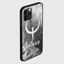 Чехол для iPhone 12 Pro Quake - grey gradient, цвет: 3D-черный — фото 2