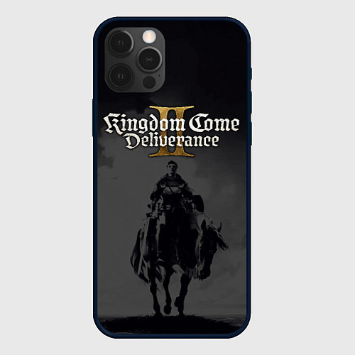 Чехол iPhone 12 Pro Kingdom come deliverance 2 / 3D-Черный – фото 1