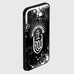 Чехол для iPhone 12 Pro Kingdom come 2 - белые брызги, цвет: 3D-черный — фото 2