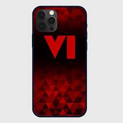 Чехол iPhone 12 Pro GTA 6 red poly