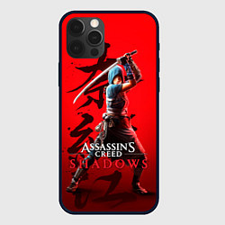 Чехол iPhone 12 Pro Assassins Creed Shadows - Shinobi Naoe