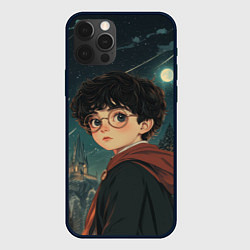 Чехол iPhone 12 Pro Гарри Поттер и ночной город
