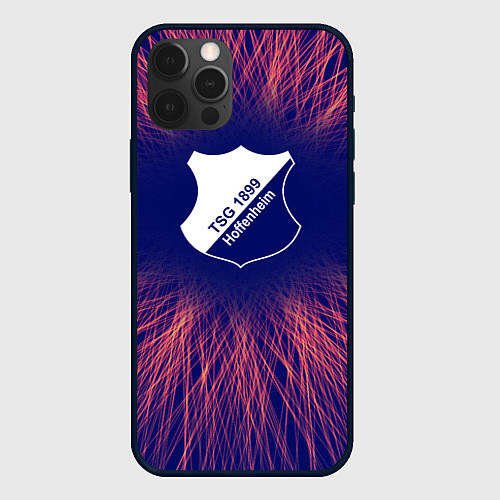 Чехол iPhone 12 Pro Hoffenheim red energy / 3D-Черный – фото 1