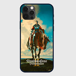 Чехол для iPhone 12 Pro Идржих на коне Kingdom come deliverence 2, цвет: 3D-черный