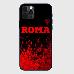 Чехол для iPhone 12 Pro Roma - red gradient посередине, цвет: 3D-черный