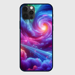 Чехол iPhone 12 Pro Neon space fantasy