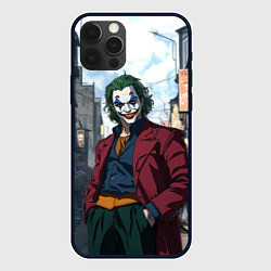 Чехол для iPhone 12 Pro Аниме Джокер, цвет: 3D-черный