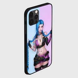 Чехол для iPhone 12 Pro League of Legends - Jinx, цвет: 3D-черный — фото 2
