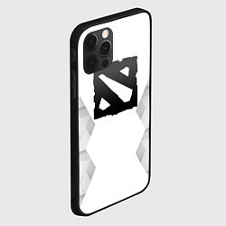 Чехол для iPhone 12 Pro Dota white poly, цвет: 3D-черный — фото 2