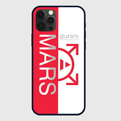 Чехол iPhone 12 Pro 30 Seconds to Mars poster