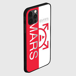 Чехол для iPhone 12 Pro 30 Seconds to Mars poster, цвет: 3D-черный — фото 2