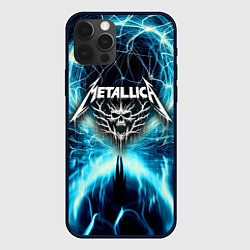 Чехол iPhone 12 Pro Neon glow - Metallica