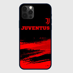 Чехол iPhone 12 Pro Juventus - red gradient посередине